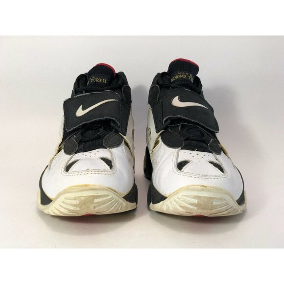 Vintage 1994 Nike Diamond Turf 2 OG Deion Sanders 49ers Mens US 7 Made in Korea - Picture 8 of 12